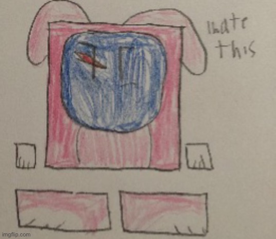 Cuber doesn’t like the bunny suit.. | made w/ Imgflip meme maker