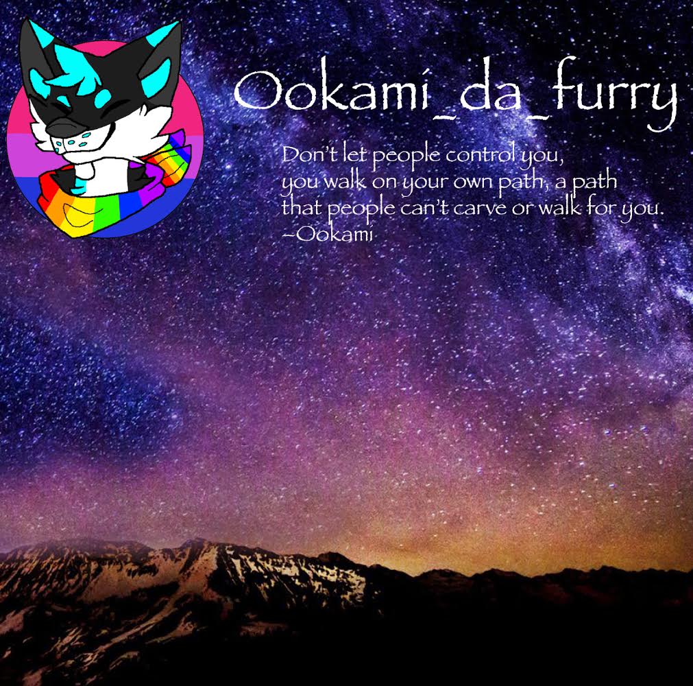 Ookami announcement #2 Blank Meme Template