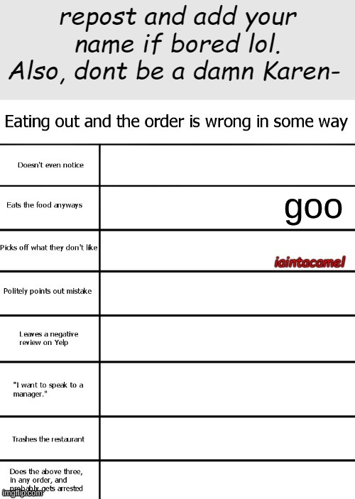 goo | made w/ Imgflip meme maker