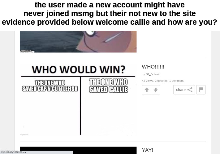 seek the truth | the user made a new account might have never joined msmg but their not new to the site evidence provided below welcome callie and how are you? | image tagged in funny | made w/ Imgflip meme maker
