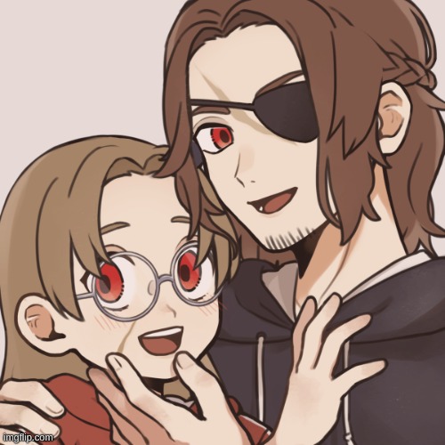 an attempt at recreating jett and katja in a different generator | made w/ Imgflip meme maker