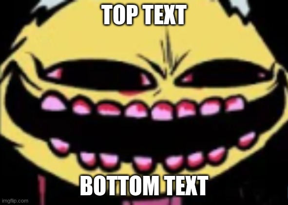 E | TOP TEXT; BOTTOM TEXT | image tagged in lenny lemon demon | made w/ Imgflip meme maker