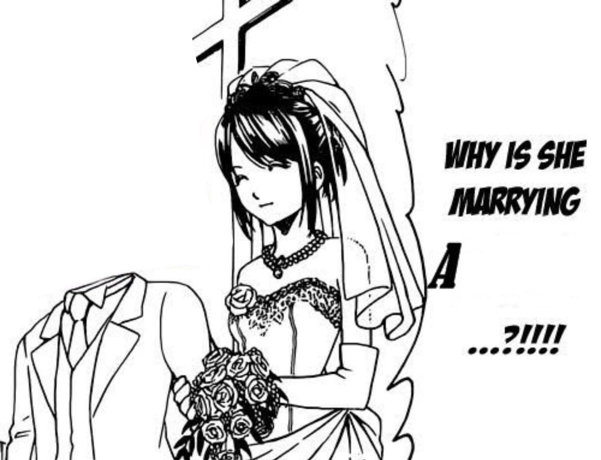 Why Is She Marrying A ...?!!!! Blank Meme Template