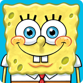 High Quality Spongebob squarepants close up straight on Blank Meme Template