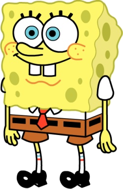 High Quality Spongebob squarepants close up slight angle Blank Meme Template