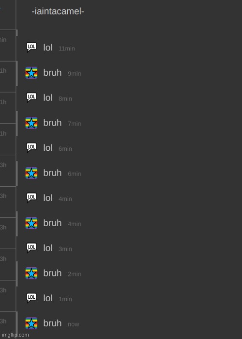 bruh lol cam | made w/ Imgflip meme maker