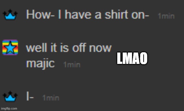 LMAO | made w/ Imgflip meme maker