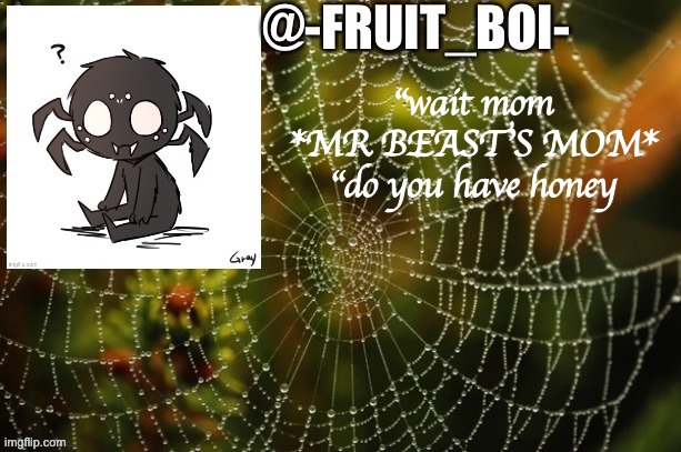 "wait mom
*MR BEAST'S MOM* "do you have honey | image tagged in lol 69 made by kuwatathegameholder | made w/ Imgflip meme maker