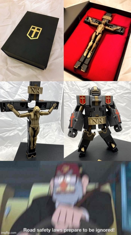 Jesus transformer | image tagged in road safety laws prepare to be ignored,transformers,jesus christ | made w/ Imgflip meme maker