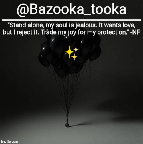 Bazooka's Trauma NF Template | ✨ | image tagged in bazooka's trauma nf template | made w/ Imgflip meme maker