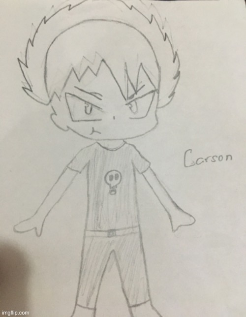 This is my oc His name is Carson | made w/ Imgflip meme maker