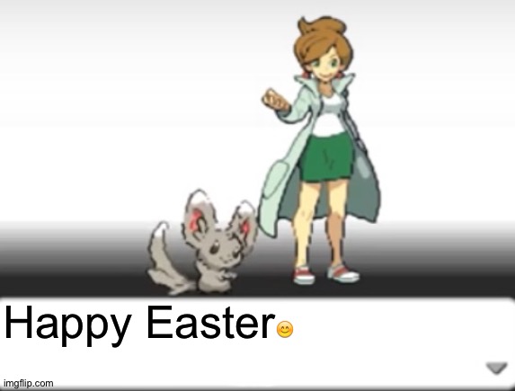 @Everyone, I hope you're doing well | Happy Easter😊 | image tagged in professor juniper | made w/ Imgflip meme maker