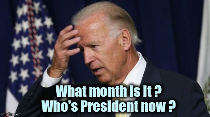 Joe Biden worries | What month is it ?
Who's President now ? | image tagged in joe biden worries | made w/ Imgflip meme maker