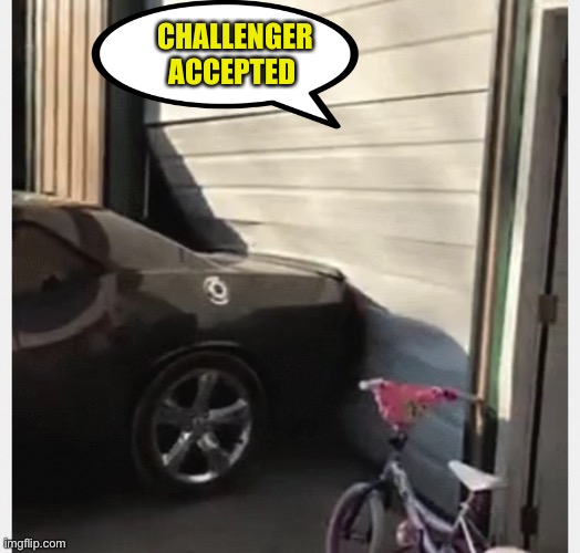 CHALLENGER
ACCEPTED | made w/ Imgflip meme maker