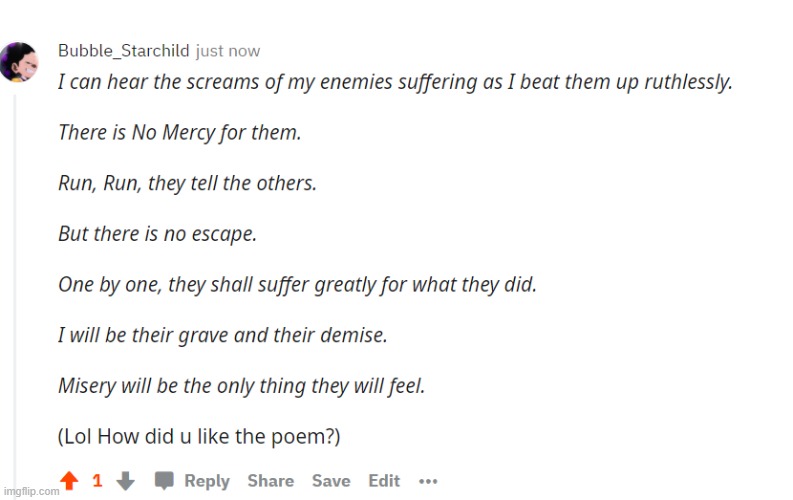 Poetry time | made w/ Imgflip meme maker