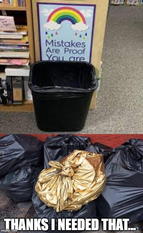 Gold Trash Bag | Know Your Meme