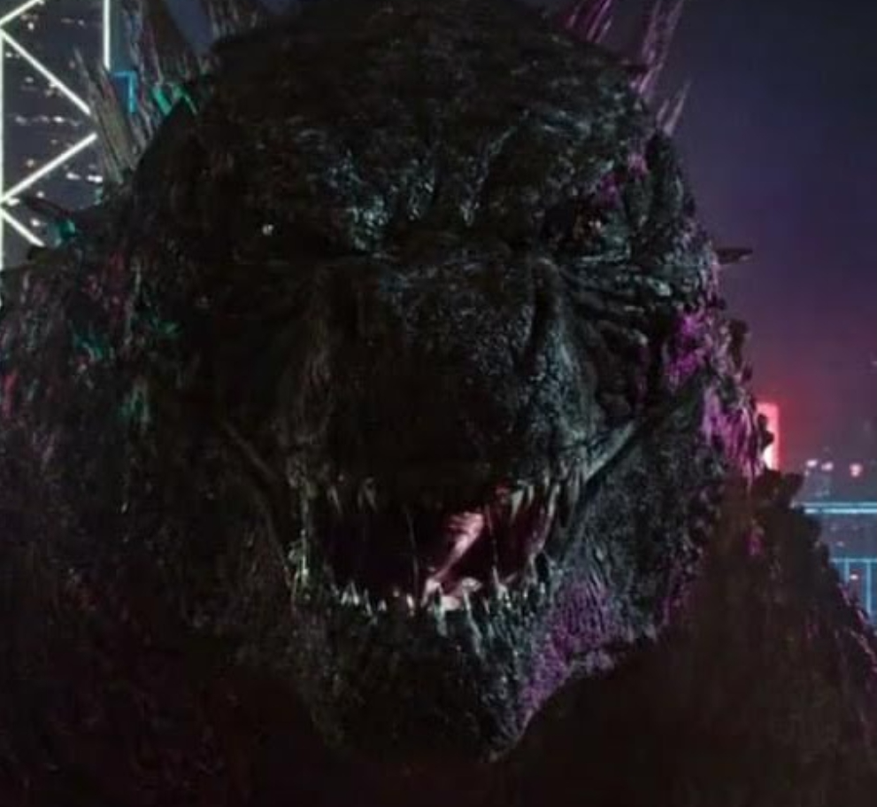 High Quality Smiling Godzilla Blank Meme Template