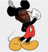 High Quality mickey gone of deep end Blank Meme Template