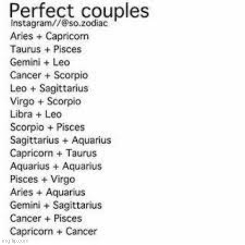 So Gemini is my perfect partner? nah. | made w/ Imgflip meme maker