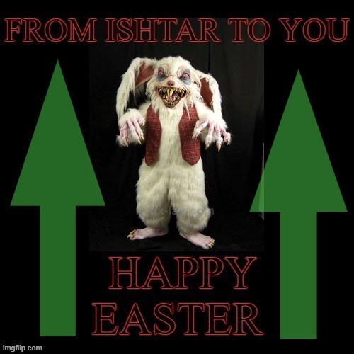How 'Bout An Upvote For The Real Reason For The Season? | image tagged in how about an upvote for the real reason for the season,easter memes | made w/ Imgflip meme maker