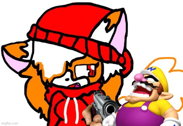 Wario dies after making fun of Mixmellow RIGHT in front of Cream.mp3 | image tagged in wario dies,wario,mixmellow,cream cat,ocs,memes | made w/ Imgflip meme maker