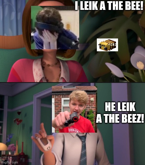 Cursed. So cursed. What have i done | I LEIK A THE BEE! HE LEIK A THE BEEZ! | image tagged in bee movie vanessa and ken | made w/ Imgflip meme maker