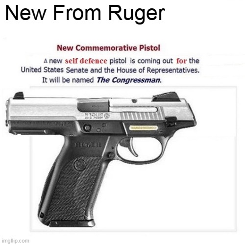 New From Ruger | New From Ruger | image tagged in first world problems | made w/ Imgflip meme maker