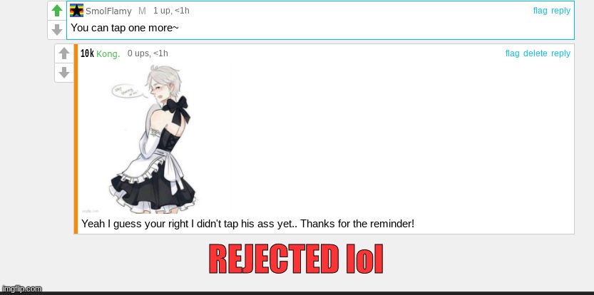LMAO | REJECTED lol | made w/ Imgflip meme maker