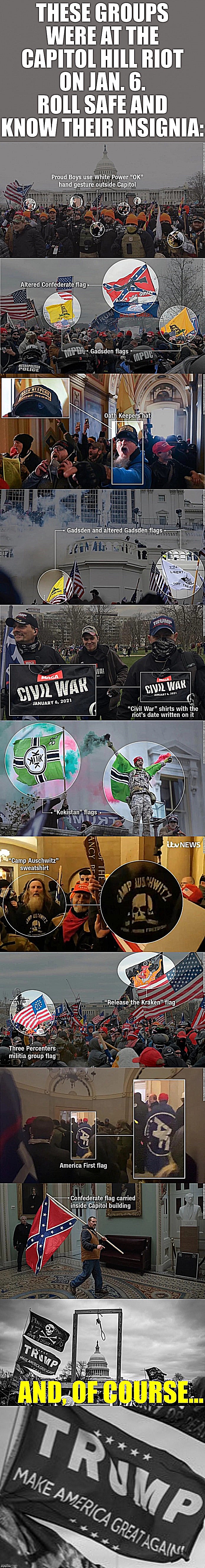 MAGA riot insignia. | image tagged in capitol hill riot groups insignia,capitol hill,riots | made w/ Imgflip meme maker