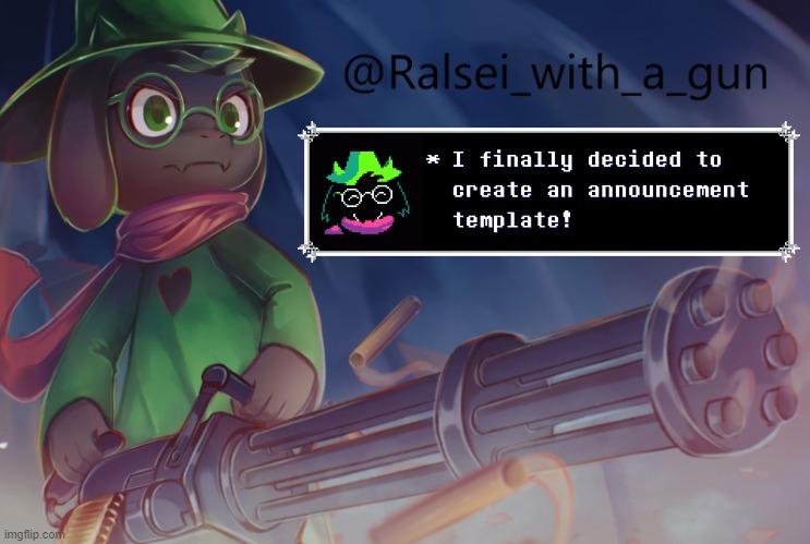 Image Title | image tagged in ralsei_with_a_gun's crappy announcement template | made w/ Imgflip meme maker