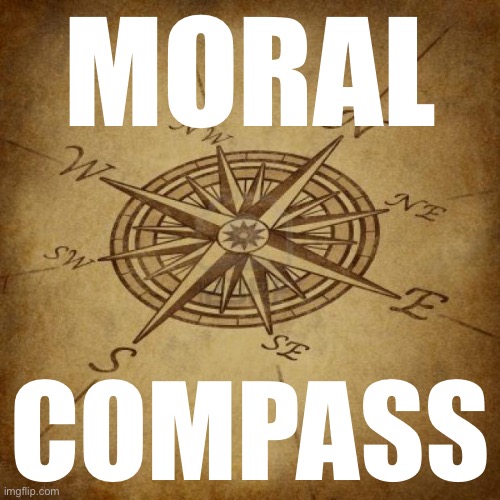 High Quality Moral compass Blank Meme Template