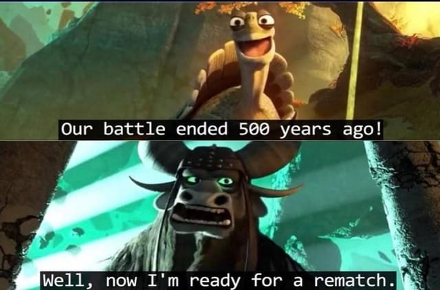 Kung Fu Panda Rematch Blank Meme Template