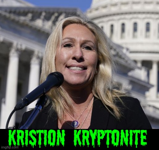 Kristion Kryptonite | image tagged in qanon | made w/ Imgflip meme maker