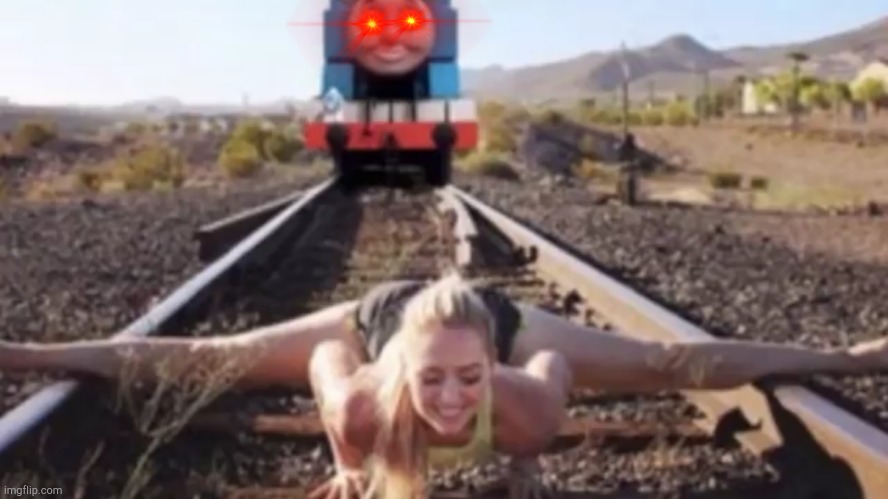 image tagged in thomas the train,hold up | made w/ Imgflip meme maker