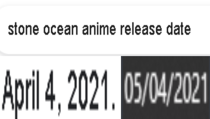 stone ocean release date Blank Meme Template