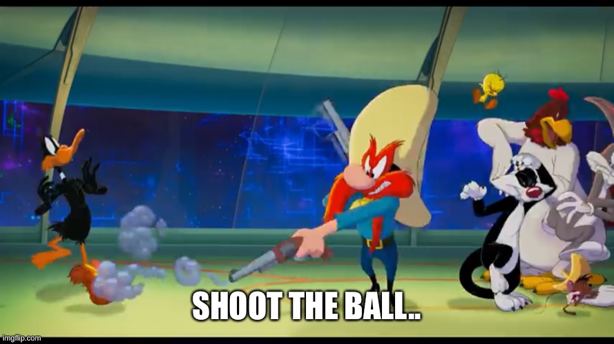 SHOOT THE BALL.. | made w/ Imgflip meme maker