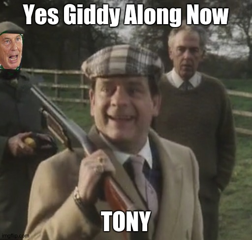 https://youtu.be/vf6vG0bmwAU?t=4496 | Yes Giddy Along Now; TONY | image tagged in off to the gee gee's,tony,or playin a bit ov,stayin alive by the,bee gees,happy easter met police | made w/ Imgflip meme maker
