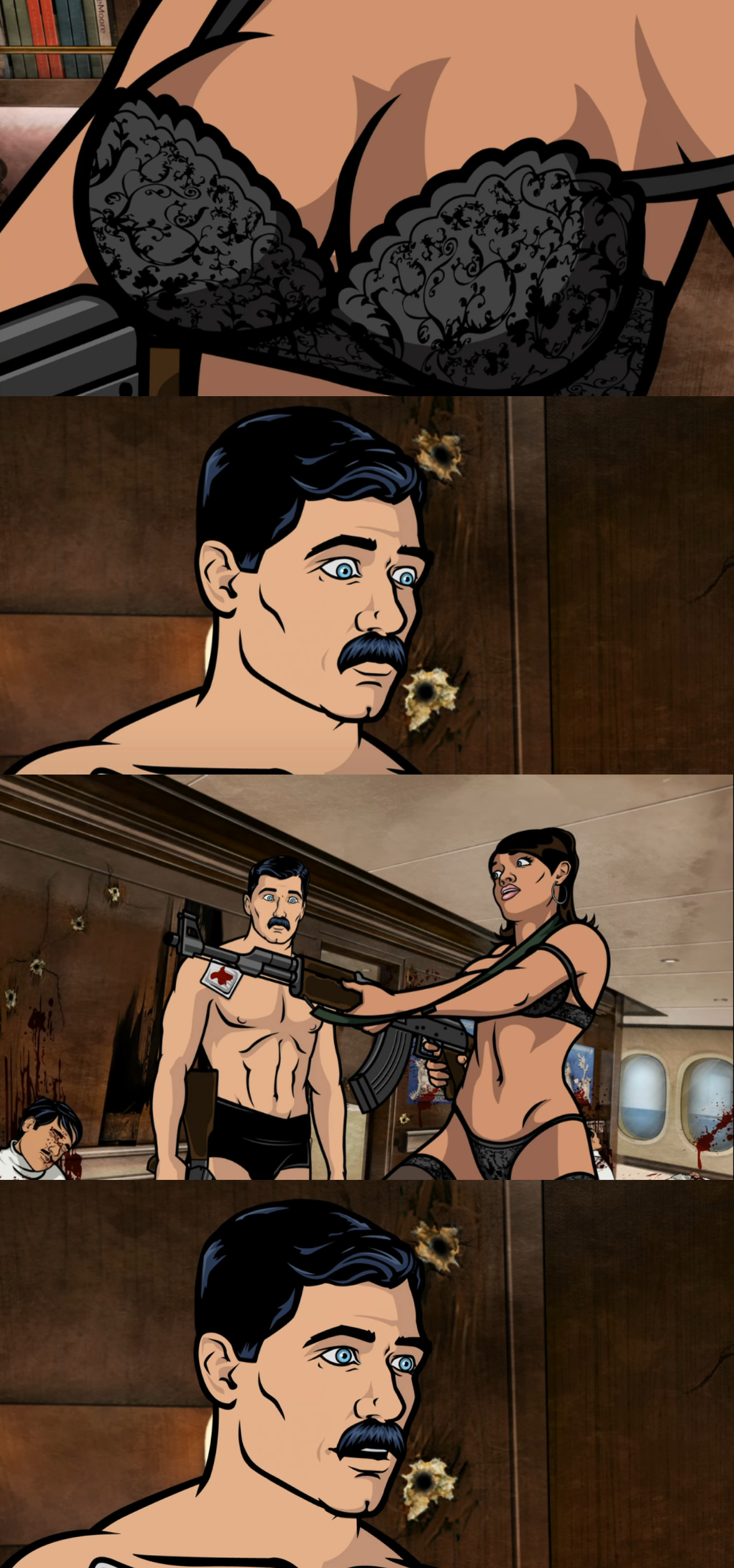Archer - Now? Really?! Blank Meme Template