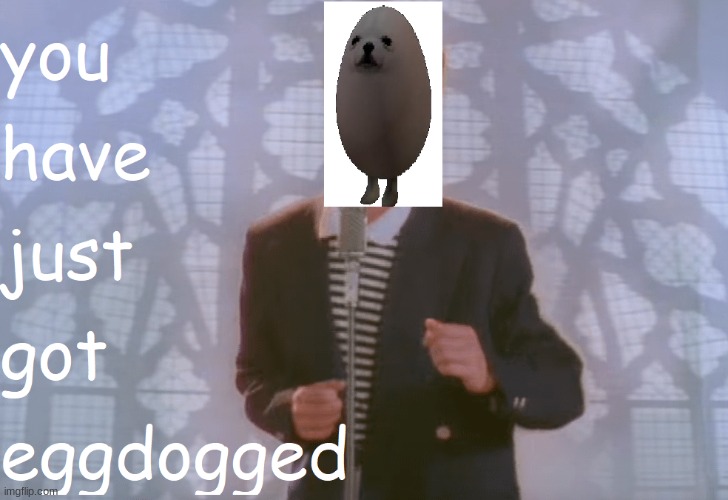 Eggdogged | image tagged in eggdogged | made w/ Imgflip meme maker