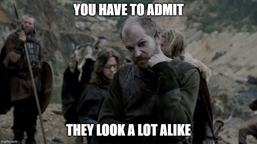 Admit it! | YOU HAVE TO ADMIT THEY LOOK A LOT ALIKE | image tagged in admit it | made w/ Imgflip meme maker