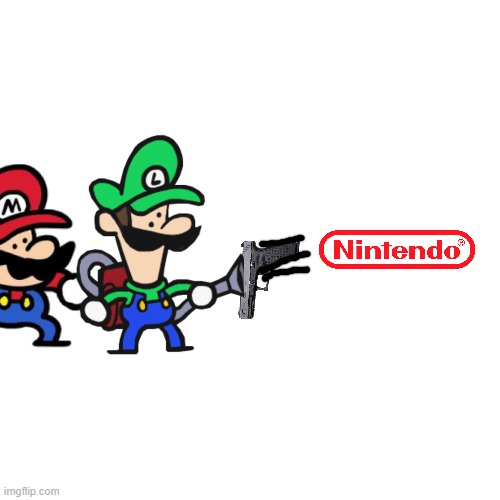 Luigi saves Mario from his March 31st fate.mp3 | image tagged in memes,blank transparent square,luigi saves,march 31st | made w/ Imgflip meme maker