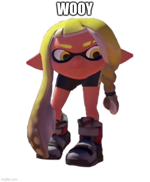 splatoon 3 inkling no torso | WOOY | image tagged in splatoon 3 inkling no torso | made w/ Imgflip meme maker