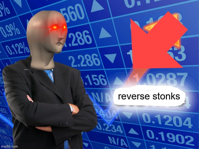 this is not stonks |  reverse stonks | image tagged in empty stonks | made w/ Imgflip meme maker