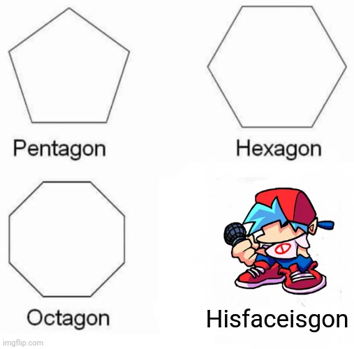 Wot | Hisfaceisgon | image tagged in memes,pentagon hexagon octagon | made w/ Imgflip meme maker