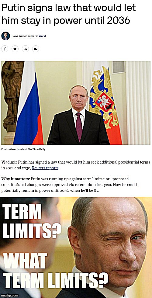 Putin plays dumb on term limits. "What's wrong? Don't you want me forever? ;)" | image tagged in putin,vladimir putin,russia,president | made w/ Imgflip meme maker