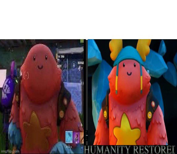 High Quality Guff humanity restored Blank Meme Template