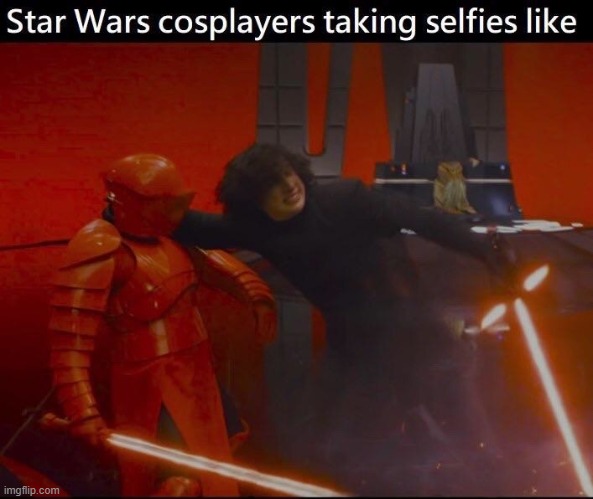first post in a while in this stream | image tagged in star wars,memes,funny,paused at the right time | made w/ Imgflip meme maker