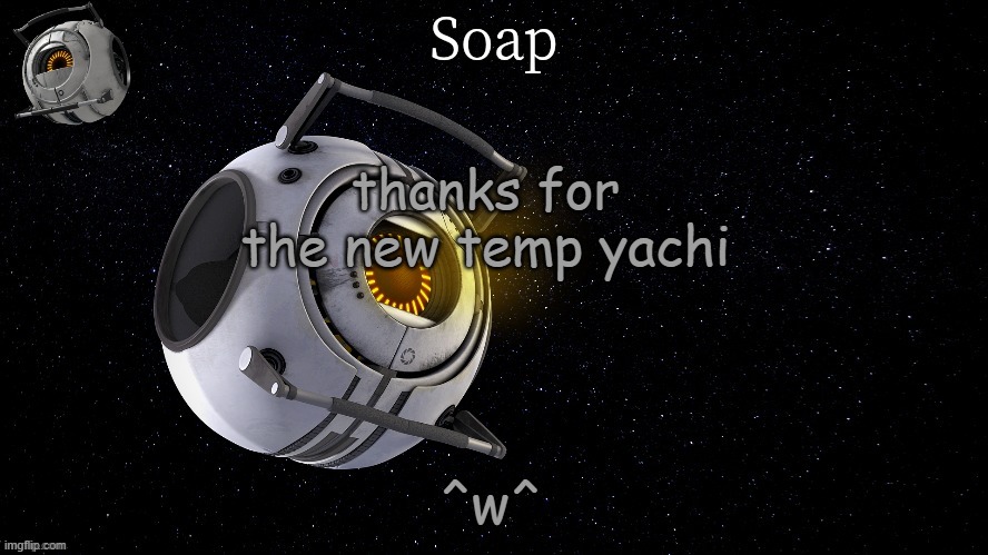 spaaaaaaaaaaaaaacccccccceeeeeeeeee | thanks for the new temp yachi; ^w^ | image tagged in spaaaaaaaaaaaaaacccccccceeeeeeeeee | made w/ Imgflip meme maker