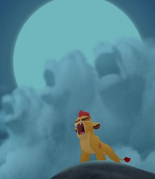 Kion roar 4 Blank Meme Template