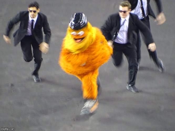 Chasing gritty Blank Meme Template